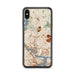 Custom Malden Massachusetts Map Phone Case in Woodblock