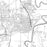 Manhattan Kansas Map Print in Classic Style Zoomed In Close Up Showing Details