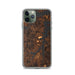 Custom Mannford Oklahoma Map Phone Case in Ember