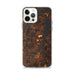 Custom Mannford Oklahoma Map Phone Case in Ember