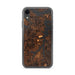 Custom Mannford Oklahoma Map Phone Case in Ember
