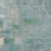 Manteca California Map Print in Afternoon Style Zoomed In Close Up Showing Details