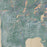 Manzanita Oregon Map Print in Afternoon Style Zoomed In Close Up Showing Details