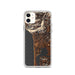 Custom Manzanita Oregon Map Phone Case in Ember