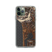 Custom Manzanita Oregon Map Phone Case in Ember