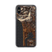 Custom Manzanita Oregon Map Phone Case in Ember