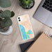 Custom Manzanita Oregon Map Phone Case in Watercolor