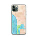 Custom Manzanita Oregon Map Phone Case in Watercolor