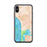 Custom Manzanita Oregon Map Phone Case in Watercolor