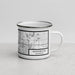 Right View Custom Maplewood Minnesota Map Enamel Mug in Classic