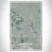 Marana Arizona Map Print Portrait Orientation in Afternoon Style With Shaded Background