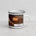 Right View Custom Marana Arizona Map Enamel Mug in Ember