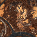 Marietta Ohio Map Print in Ember Style Zoomed In Close Up Showing Details