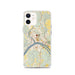Custom Marietta Ohio Map iPhone 12 Phone Case in Woodblock