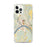 Custom Marietta Ohio Map iPhone 12 Pro Max Phone Case in Woodblock