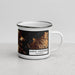 Right View Custom Marin Headlands California Map Enamel Mug in Ember