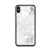 Custom iPhone XS Max Marion North Carolina Map Phone Case in Classic