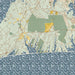 Martha's Vineyard Massachusetts Map Print in Woodblock Style Zoomed In Close Up Showing Details