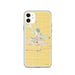 Custom Mason City Iowa Map Phone Case in Woodblock