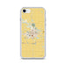 Custom Mason City Iowa Map Phone Case in Woodblock