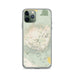 Custom Mauna Kea Hawaii Map Phone Case in Woodblock
