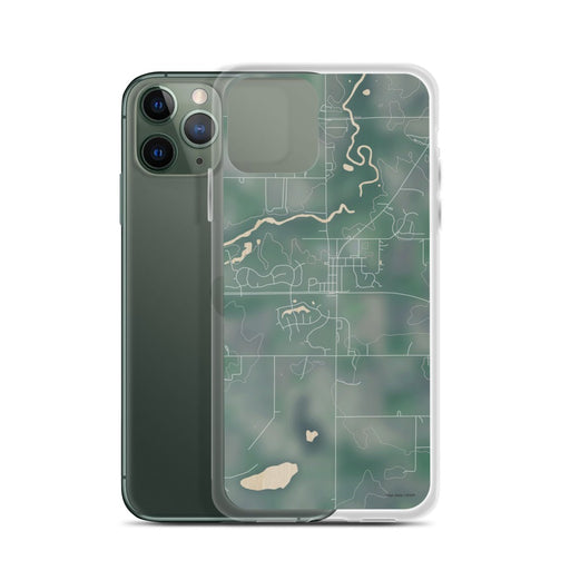 Custom Mayer Minnesota Map Phone Case in Afternoon