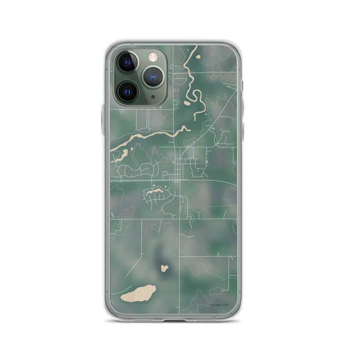Custom iPhone 11 Pro Mayer Minnesota Map Phone Case in Afternoon