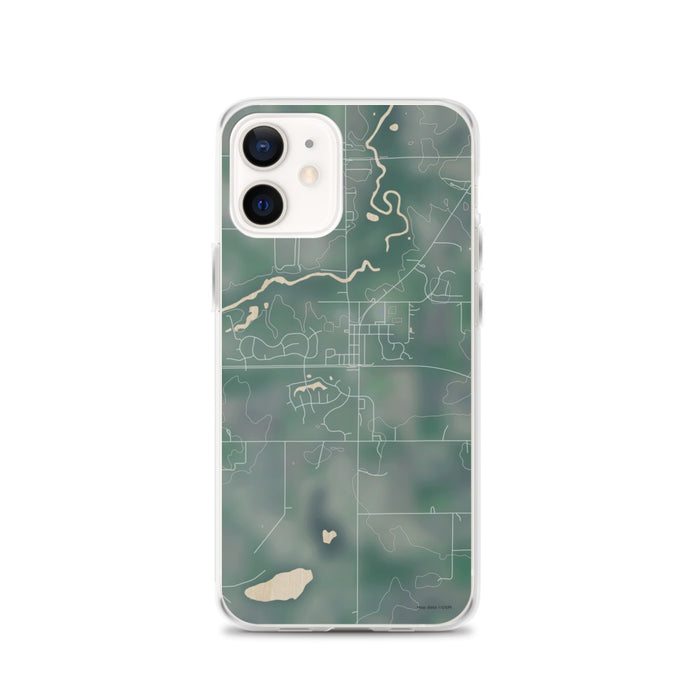 Custom iPhone 12 Mayer Minnesota Map Phone Case in Afternoon