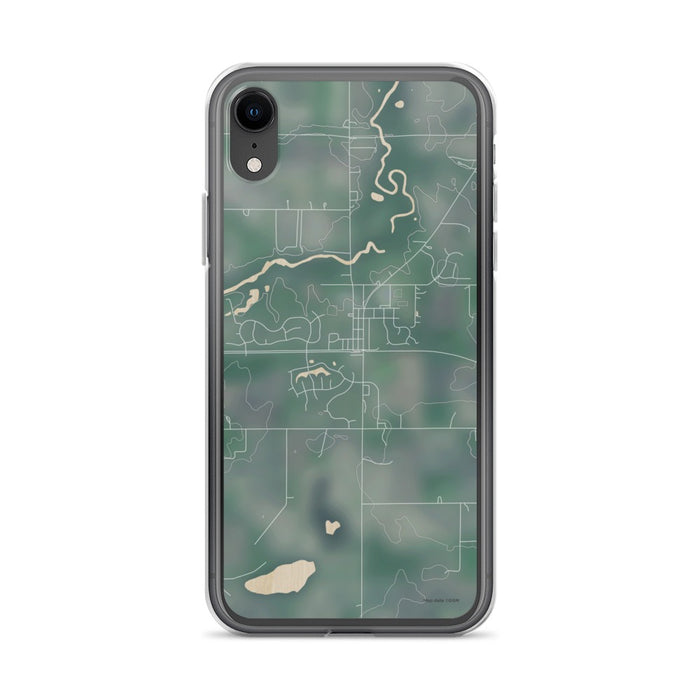 Custom iPhone XR Mayer Minnesota Map Phone Case in Afternoon
