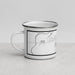 Left View Custom Mayer Minnesota Map Enamel Mug in Classic