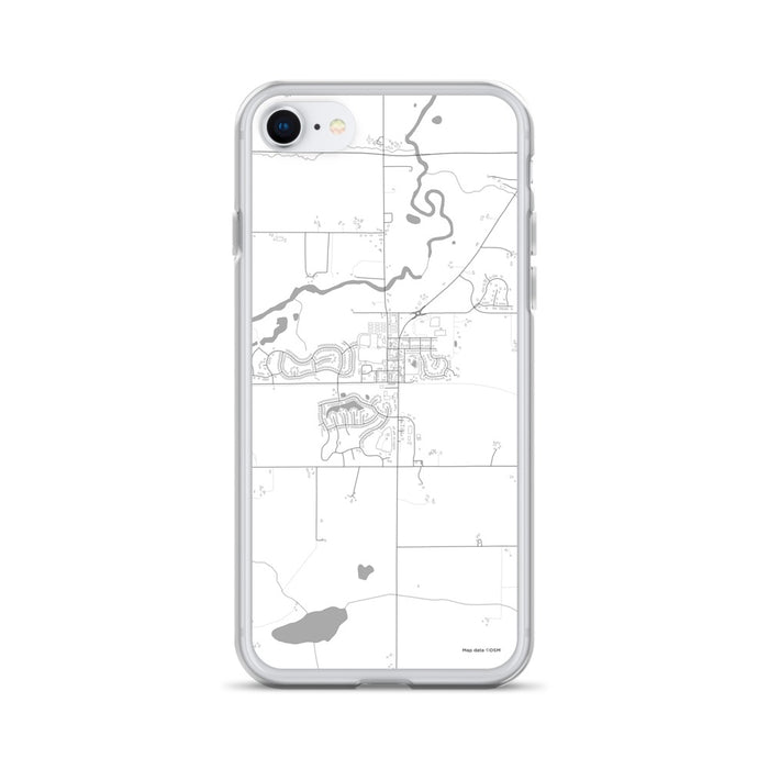 Custom iPhone SE Mayer Minnesota Map Phone Case in Classic