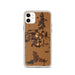 Custom iPhone 11 Mayer Minnesota Map Phone Case in Ember