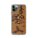 Custom iPhone 11 Pro Mayer Minnesota Map Phone Case in Ember