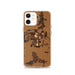 Custom iPhone 12 Mayer Minnesota Map Phone Case in Ember
