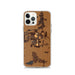 Custom iPhone 12 Pro Mayer Minnesota Map Phone Case in Ember