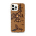 Custom iPhone 12 Pro Max Mayer Minnesota Map Phone Case in Ember