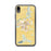 Custom iPhone XR Mayer Minnesota Map Phone Case in Woodblock