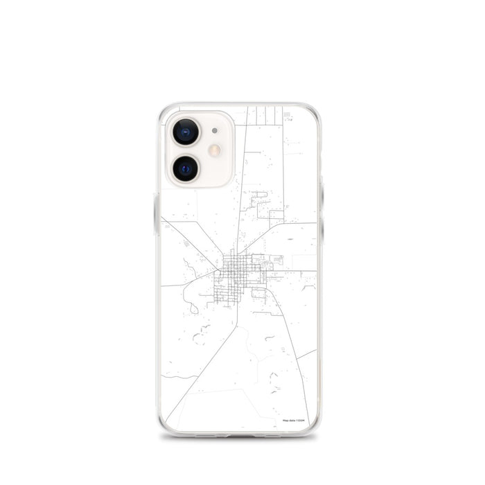 Custom iPhone 12 mini Mayo Florida Map Phone Case in Classic