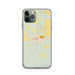 Custom iPhone 11 Pro Mayo Florida Map Phone Case in Woodblock