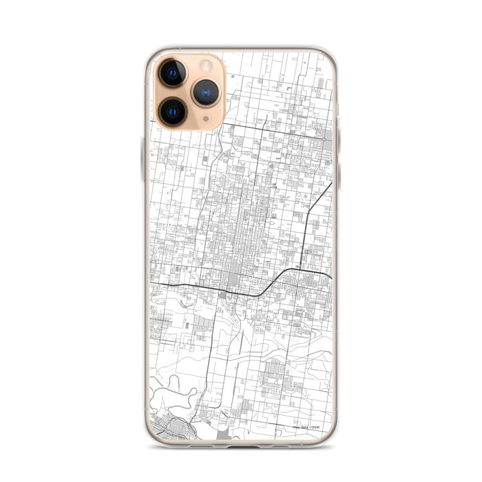 Custom McAllen Texas Map Phone Case in Classic