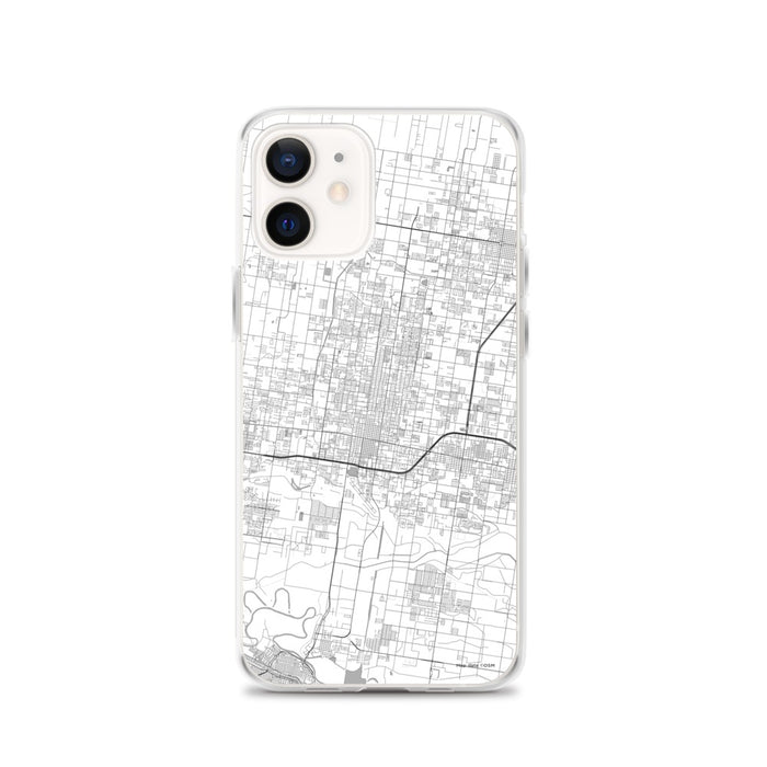 Custom McAllen Texas Map iPhone 12 Phone Case in Classic