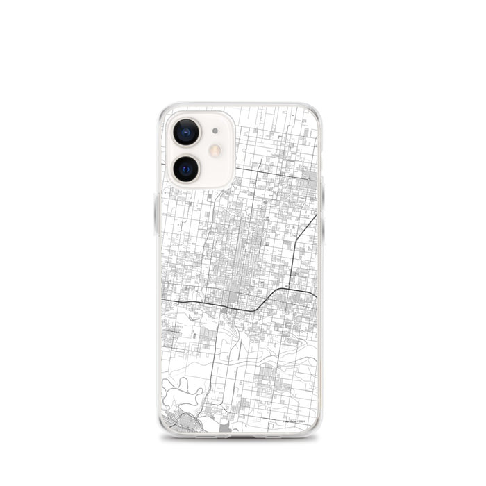 Custom McAllen Texas Map iPhone 12 mini Phone Case in Classic