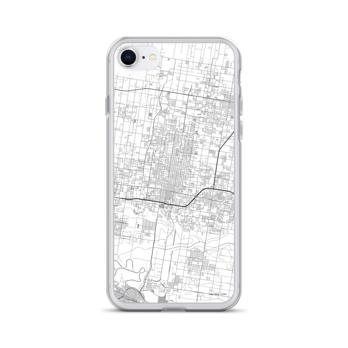 Custom McAllen Texas Map iPhone SE Phone Case in Classic