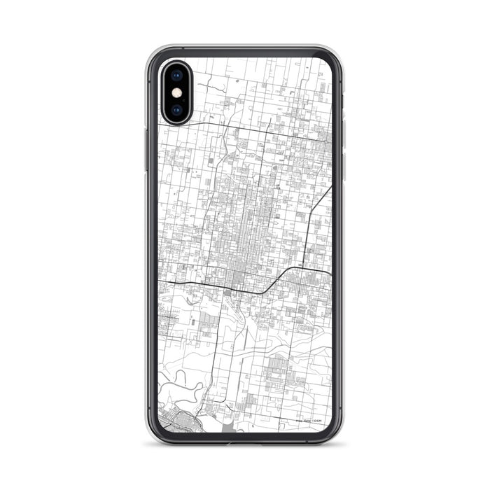 Custom McAllen Texas Map Phone Case in Classic