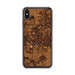 Custom McAllen Texas Map Phone Case in Ember