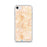 Custom McAllen Texas Map iPhone SE Phone Case in Watercolor