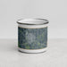 Front View Custom McComb Mississippi Map Enamel Mug in Afternoon