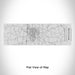 Rendered View of McComb Mississippi Map Engraving on 10oz Stainless Steel Insulated Cup with Sipping Lid