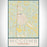 McComb Mississippi Map Print Portrait Orientation in Woodblock Style With Shaded Background