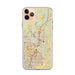 Custom McKinney Texas Map Phone Case in Woodblock